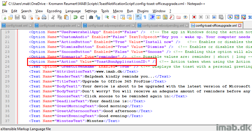 Windows 10 Toast Notification Script Update: Run ConfigMgr applications ...