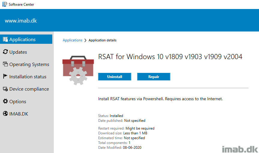 remote server administration tools for windows 10